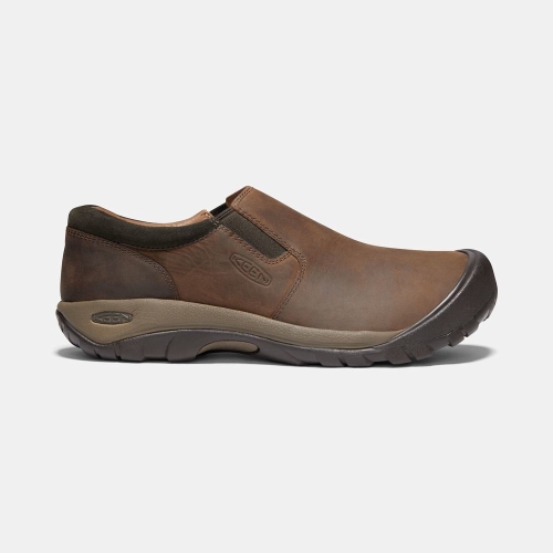 Chaussures Keen Soldes | Slip On Keen Austin Casual Waterproof Homme Marron (FRR019823)